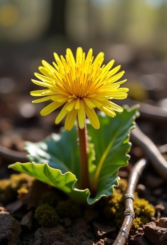Coltsfoot (Tussilago Farfara) 2 optimal plant care guidelines