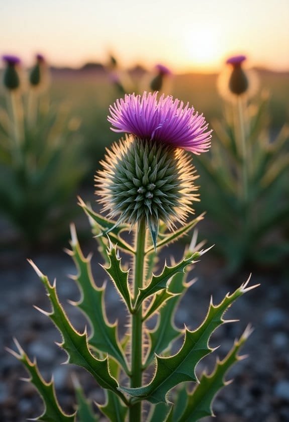Spear Thistle (Cirsium Vulgare) 2 optimal plant care needs
