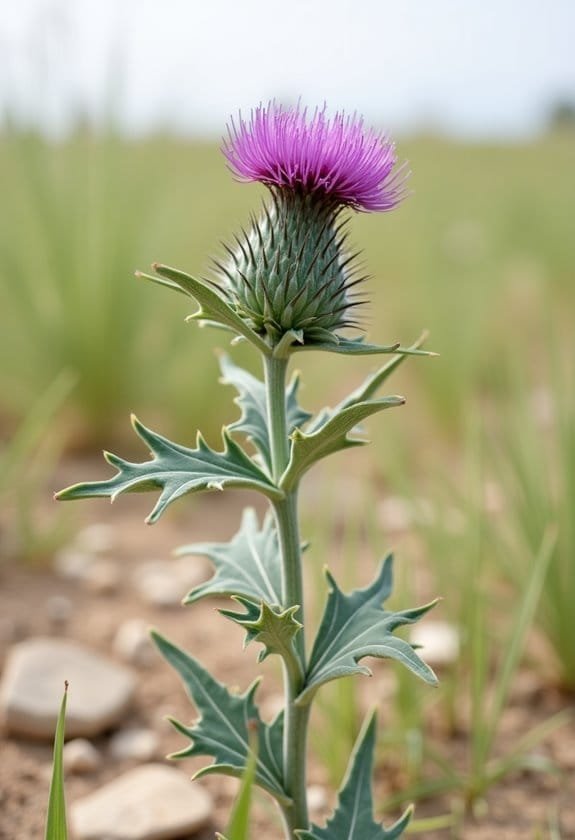 Welted Thistle (Carduus Crispus) 2 optimal plant growth conditions