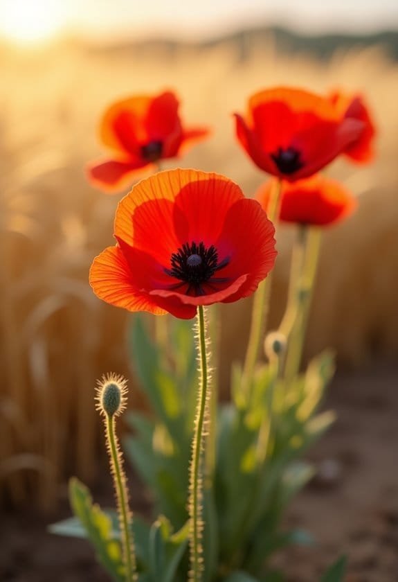Papaver Rhoeas (Common Poppy) 2 optimal plant growth conditions