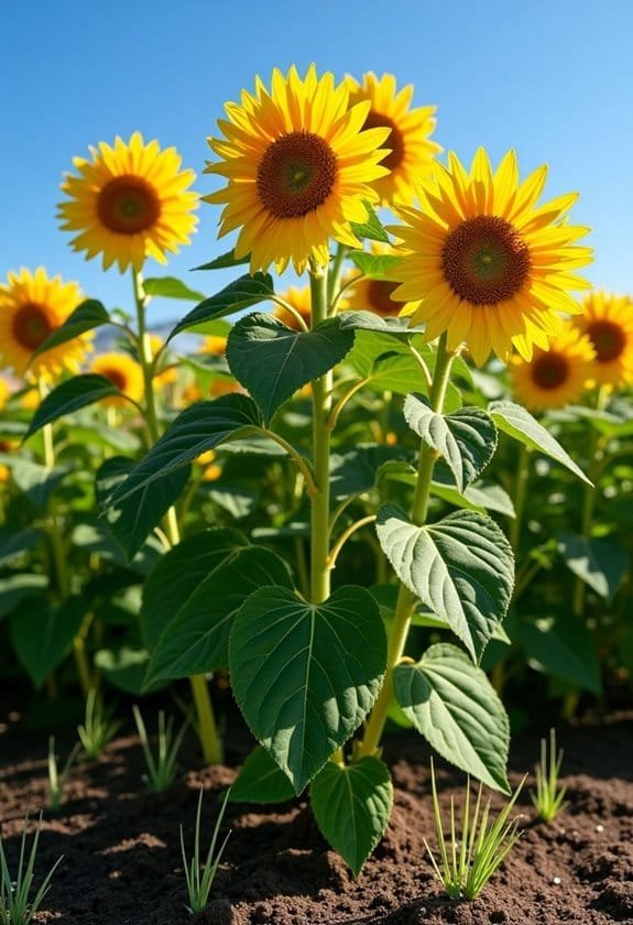 Helianthus × Laetiflorus (Perennial Sunflower) 2 optimal plant growth conditions