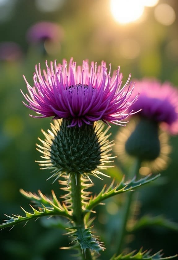 Cirsium Rivulare ‘Atropurpureum’ (Purple Plume Thistle) 2 optimal plant growth conditions