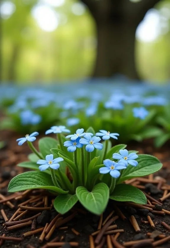 Field Forget-Me-Not (Myosotis Arvensis) 2 optimal plant growth conditions