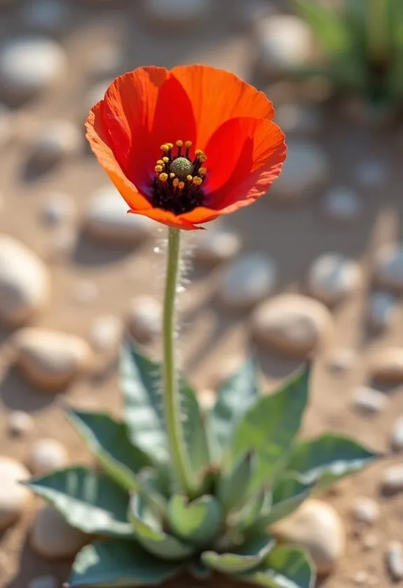 Long-Headed Poppy (Papaver Dubium) 2 optimal plant growth conditions