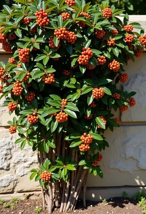 Pyracantha Species (Firethorn) 2 plant growth conditions needed