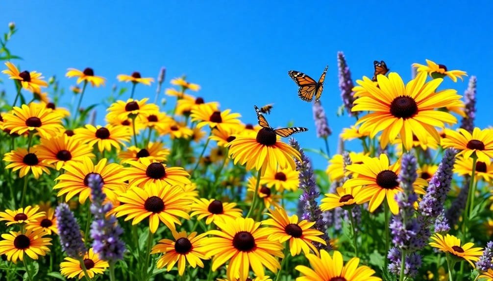 Pollinator Flowers That Are Easy To Care For 1 plants thriving in sunlight