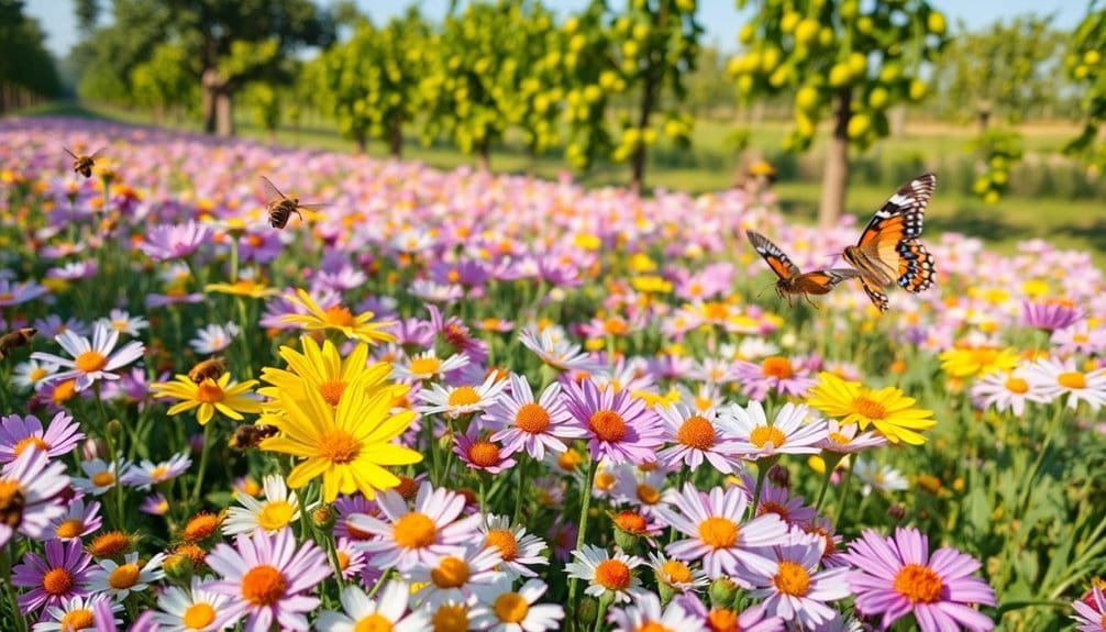 Flowers That Help Pollinate Fruit Trees 1 pollinator friendly flowering plants