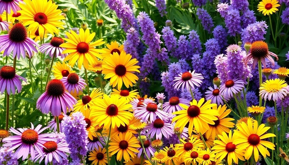 Flowers For Attracting Pollinators Year-Round 1 pollinator friendly perennial plants