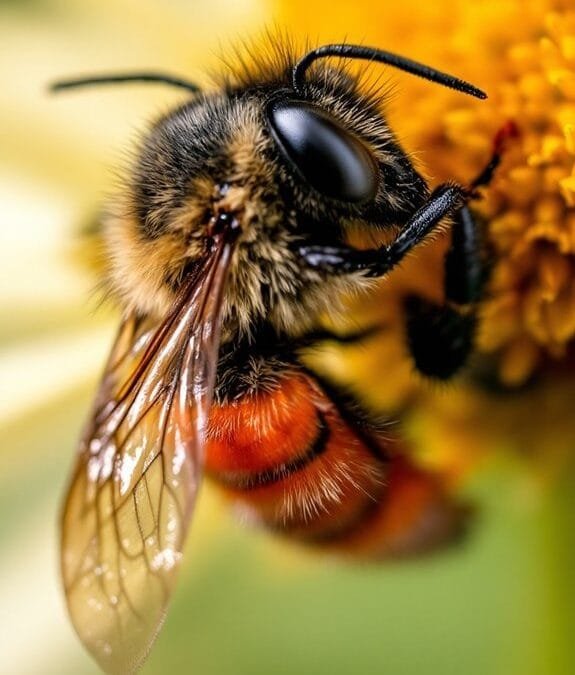 Red Mason Bee (Osmia Bicornis)