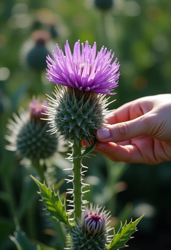 Onopordum Acanthium (Cotton Thistle) 3 proper care practices
