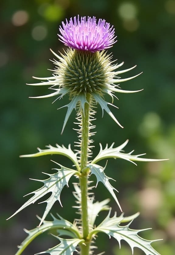 Spear Thistle (Cirsium Vulgare) 3 proper upkeep and preservation