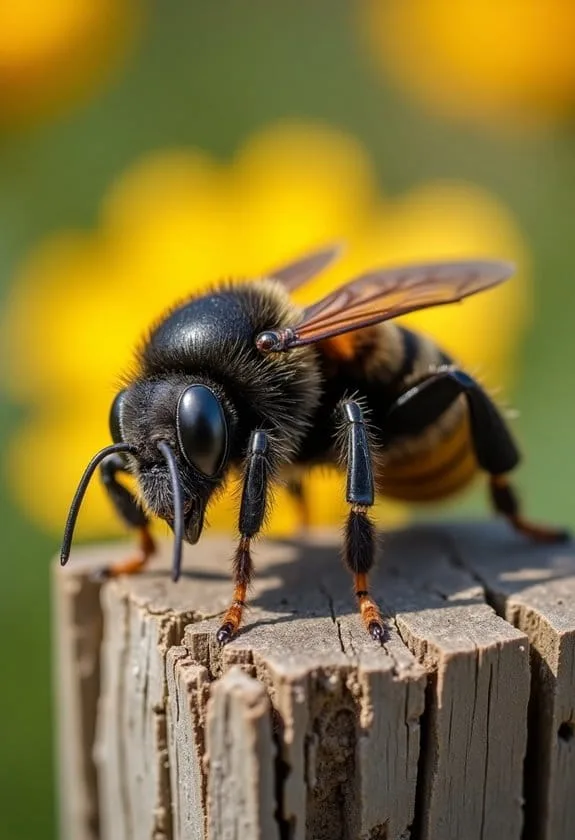 Giant Resin Bee (Megachile Sculpturalis) 3 protecting natural resources wisely