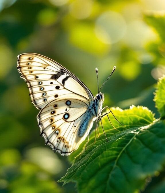 Apollo Butterfly (Parnassius Apollo)