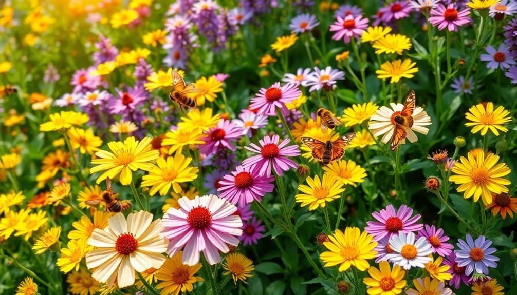 select plants for pollinators