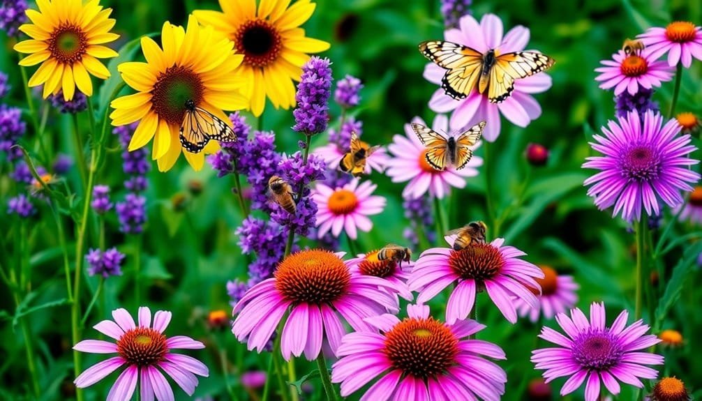 Flowers That Support Bees And Butterflies 2 simple plant growing choices