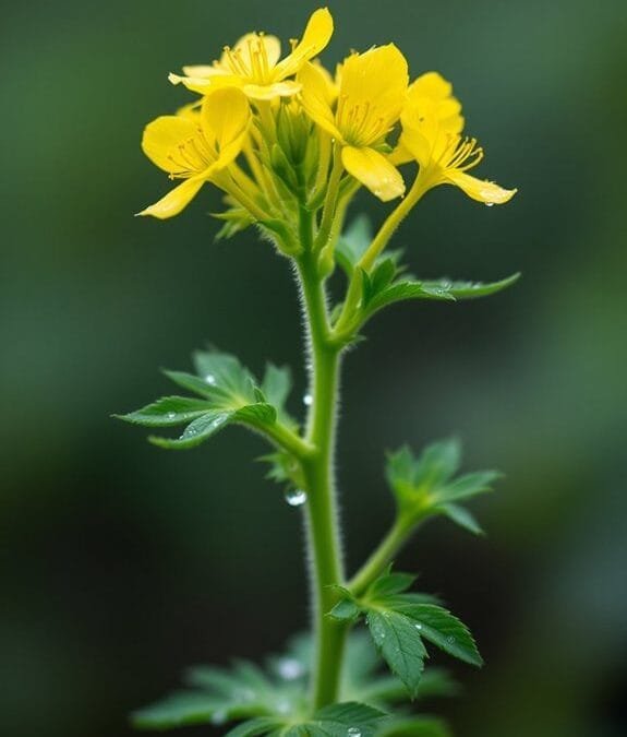 Square-Stalked St John’s Wort (Hypericum Tetrapterum)