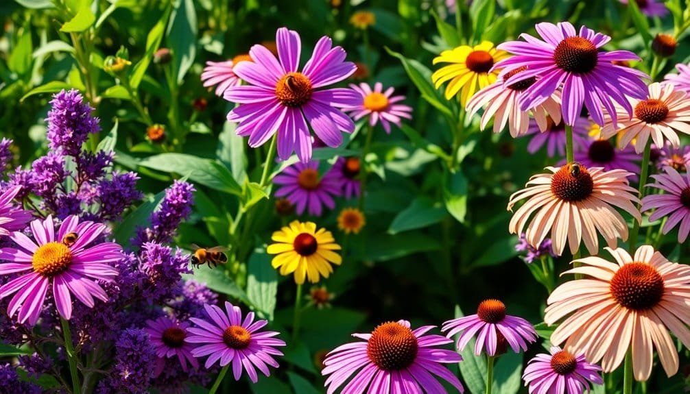 support pollinators through gardening