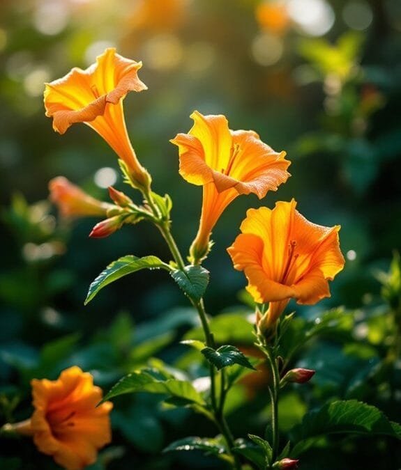 Campsis Radicans (Trumpet Honeysuckle)
