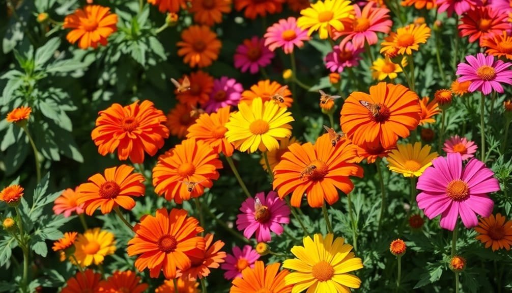 Annual Flowers That Attract Pollinators 2 vibrant blooms all season