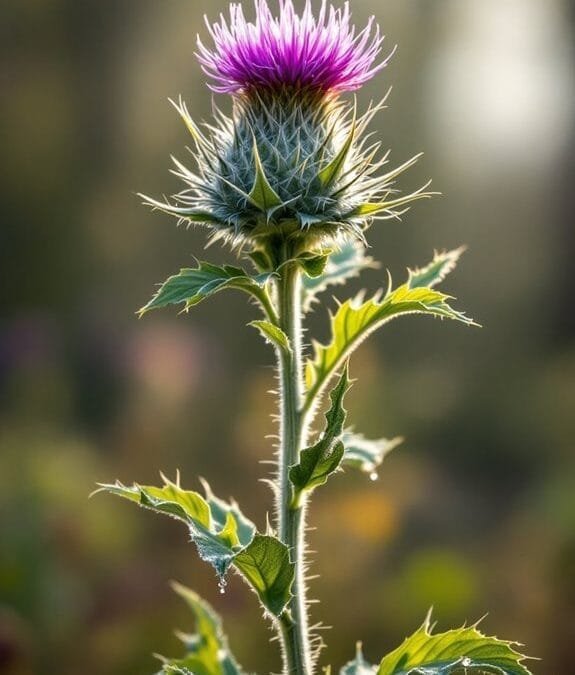 Welted Thistle (Carduus Crispus)