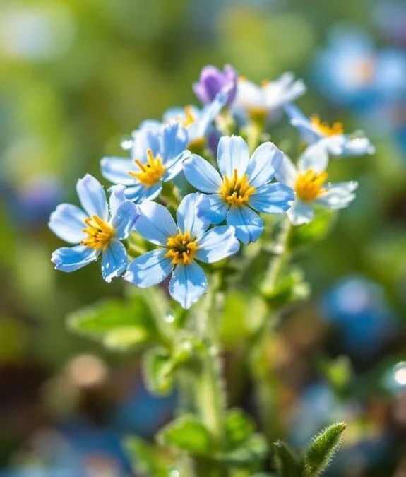 Field Forget-Me-Not (Myosotis Arvensis)