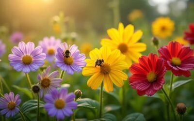 Pollinator-Friendly Flowers For Organic Gardening