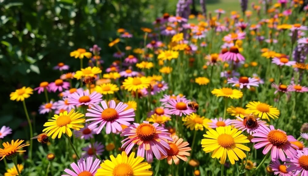 Growing Flowers That Provide Pollinator Habitats 1 attractive blooms for pollinators