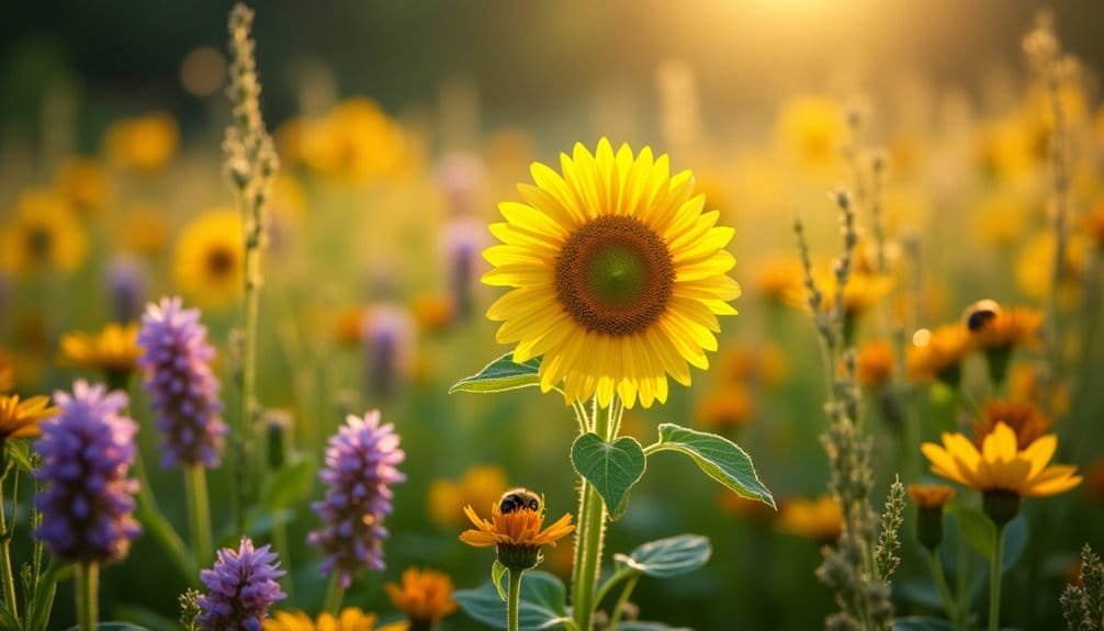Pollinator Flowers For Soil Conservation