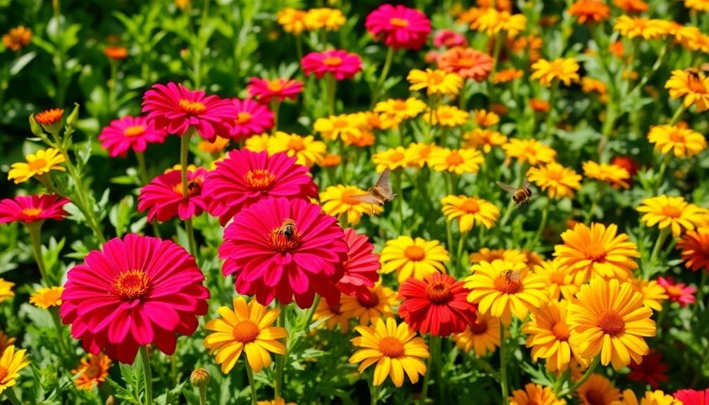 Attracting Pollinators With Easy Flowers 1 lively and eye catching hues