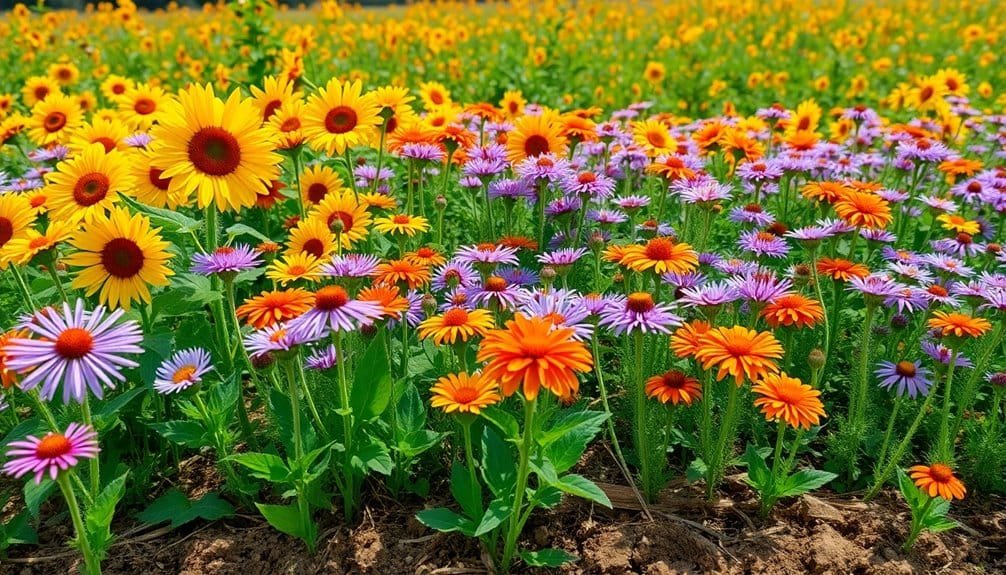 Pollinator Flowers For Soil Conservation 1 optimal crop placement techniques