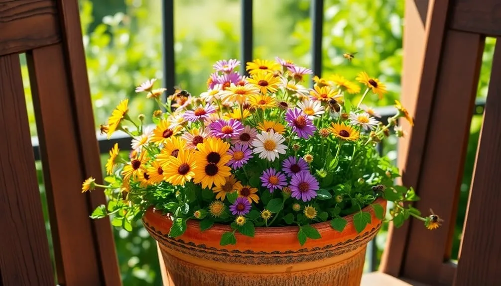 Tips For Growing Pollinator Flowers In Containers 1 optimal planting techniques employed