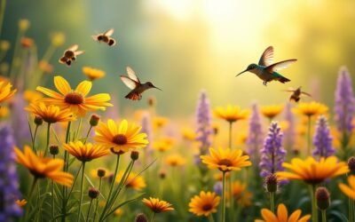 How Pollinator Flowers Support Biodiversity