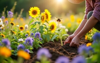 Sustainable Pollinator Flower Planting Strategies