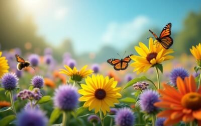 Wildflower Pollinator Gardens