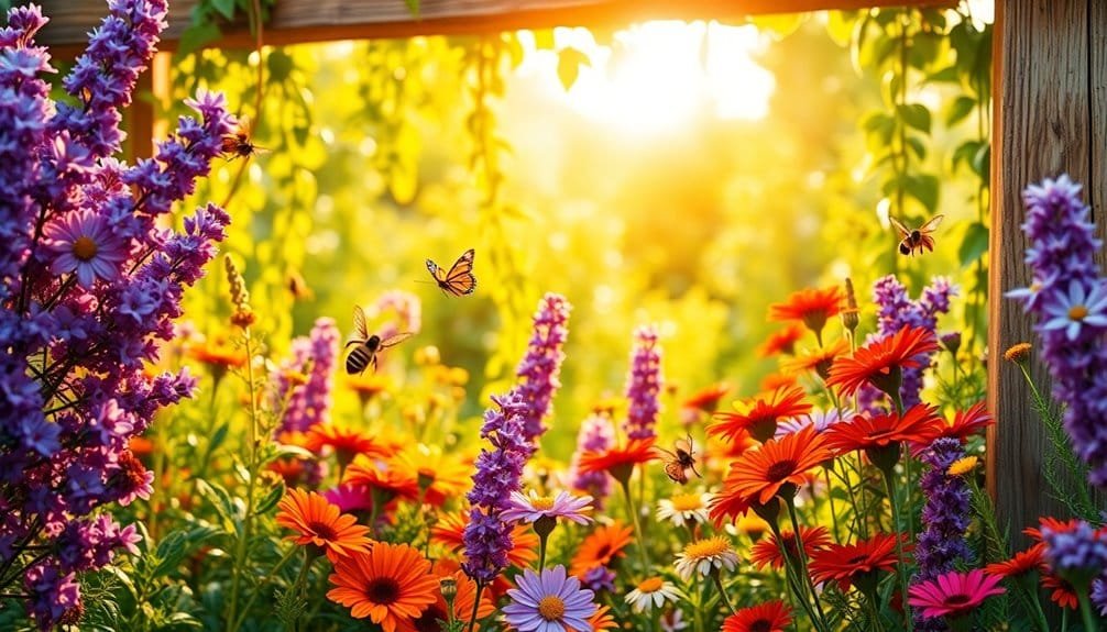 Growing Flowers That Provide Pollinator Habitats 2 support pollinator habitat creation