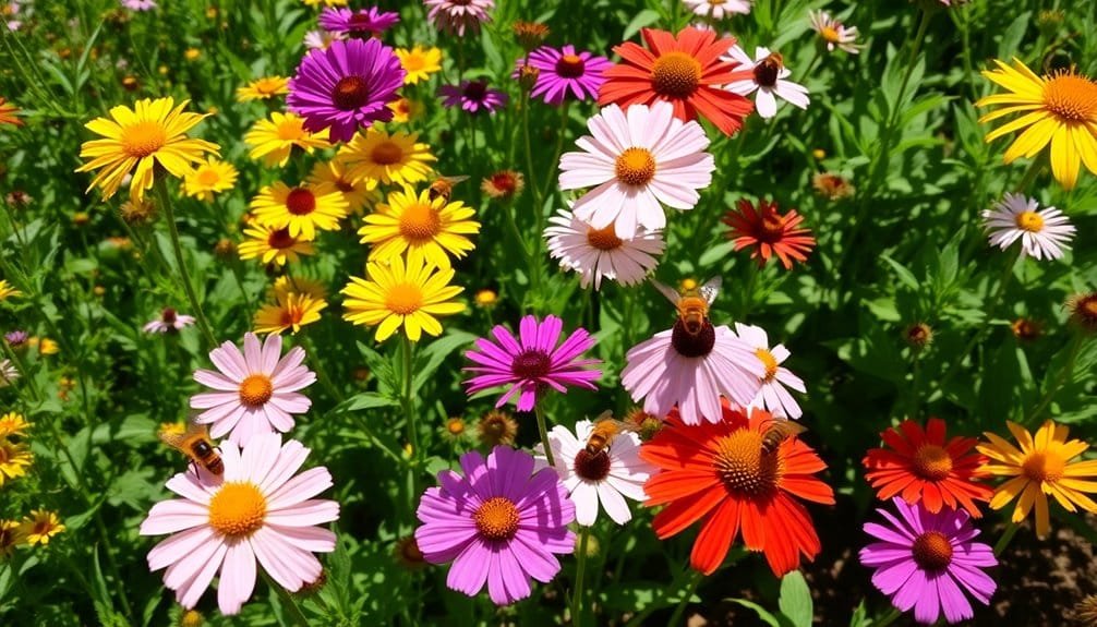 flowering plants throughout seasons